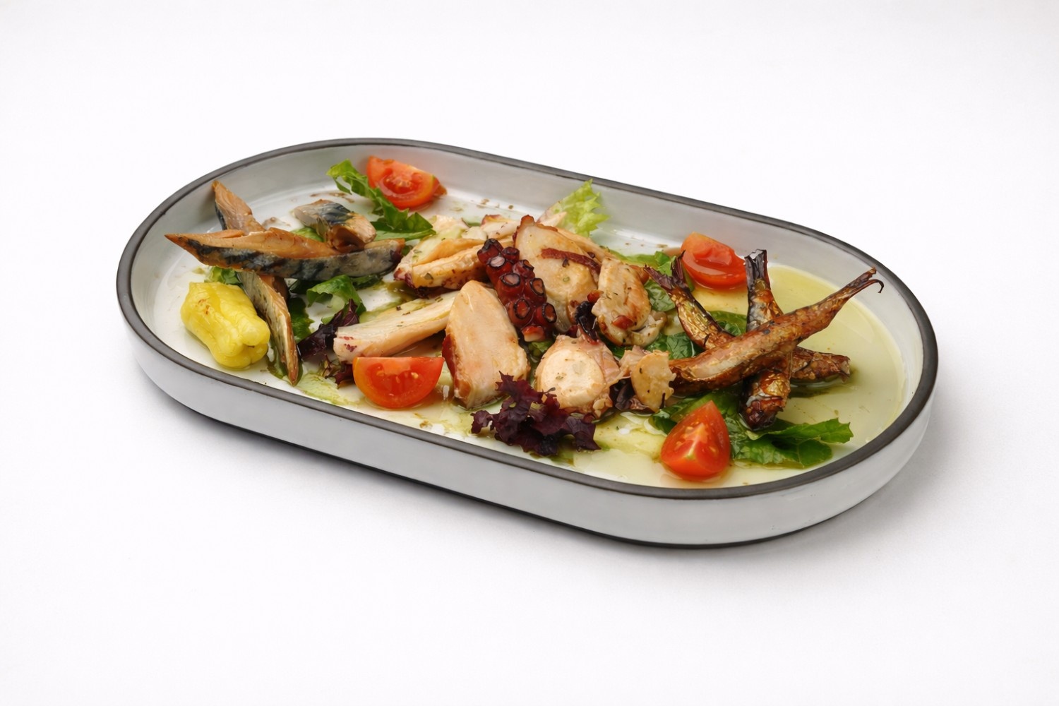 Μαριναρισμένη Πιατέλα Θαλασσινών